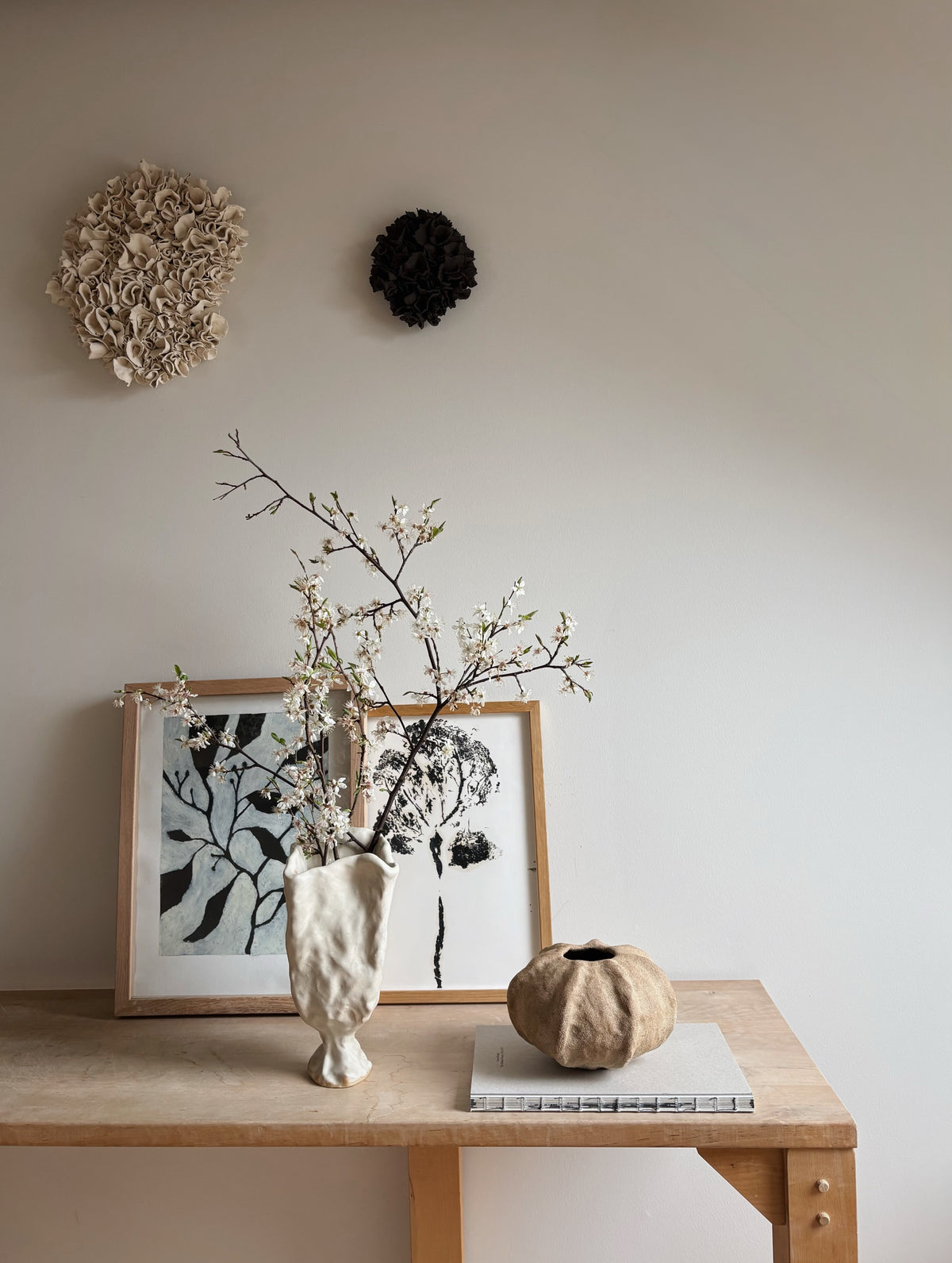 BLOMST VASE BEIGE - LILLE