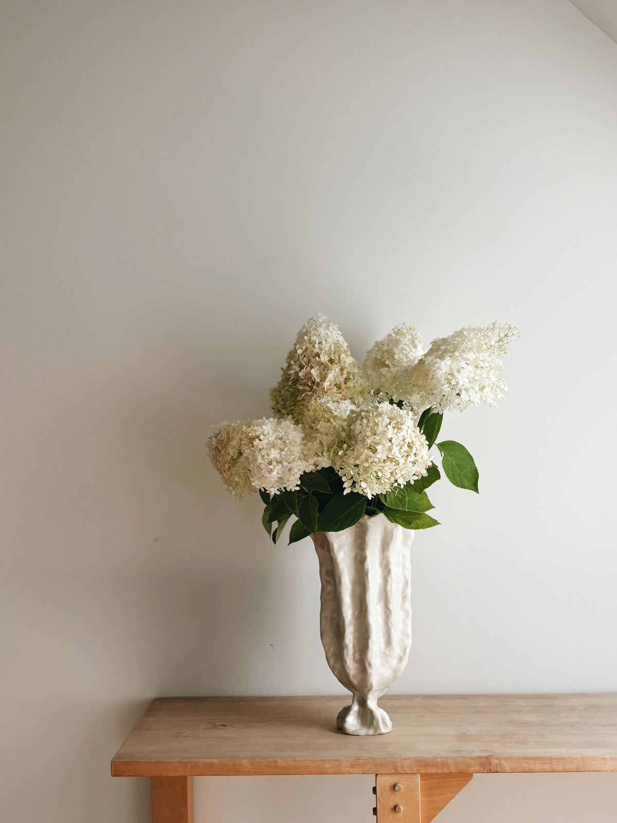 BLOMST VASE BEIGE - STOR