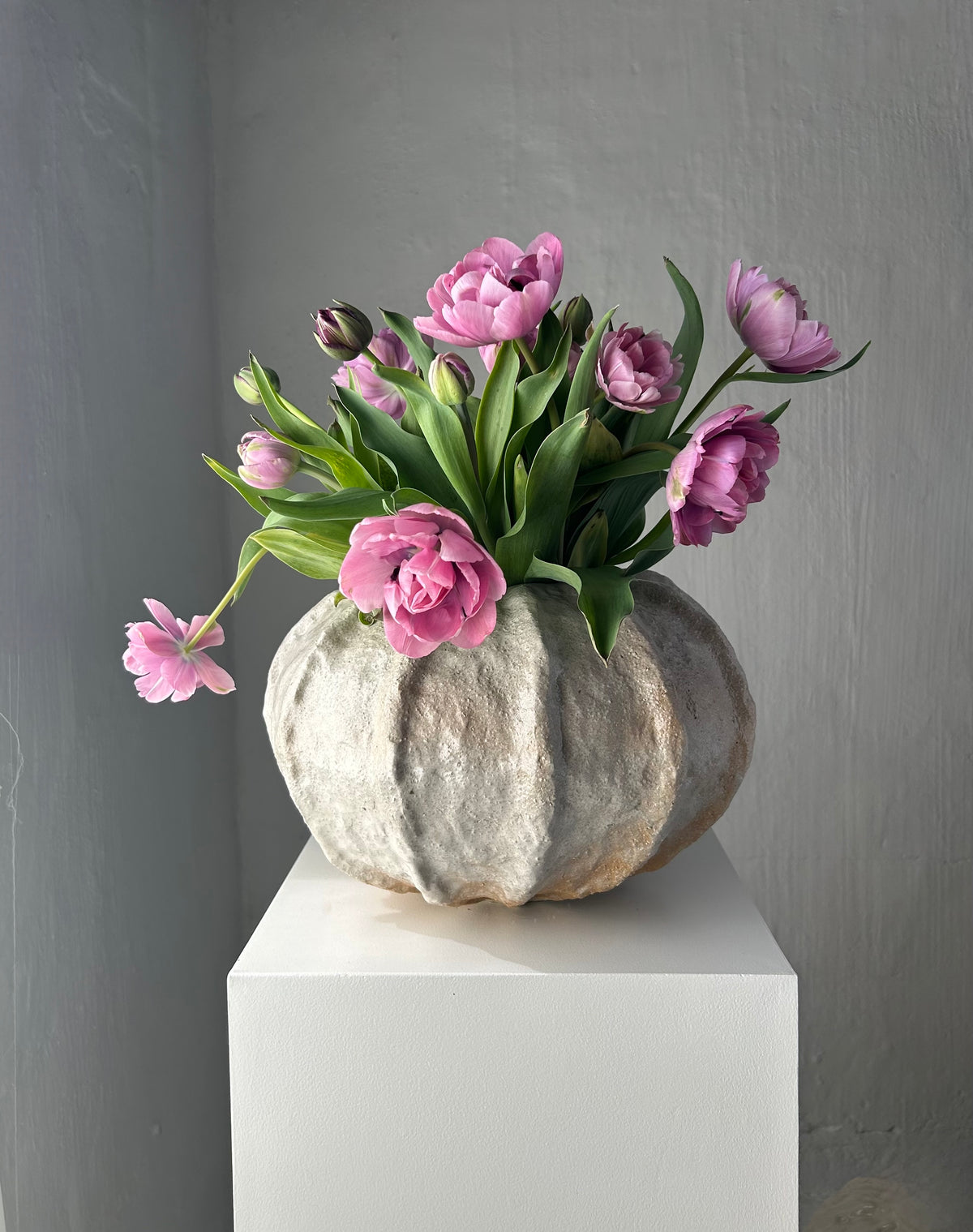 KAPSEL VASE BEIGE